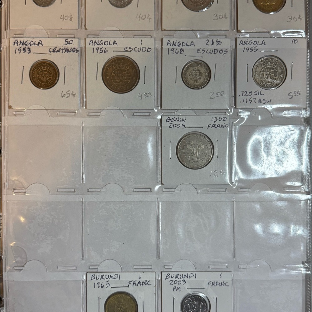 Large Africa Coin Collection 1891-2000s Colonial World & Modern 180+ Coins Lot